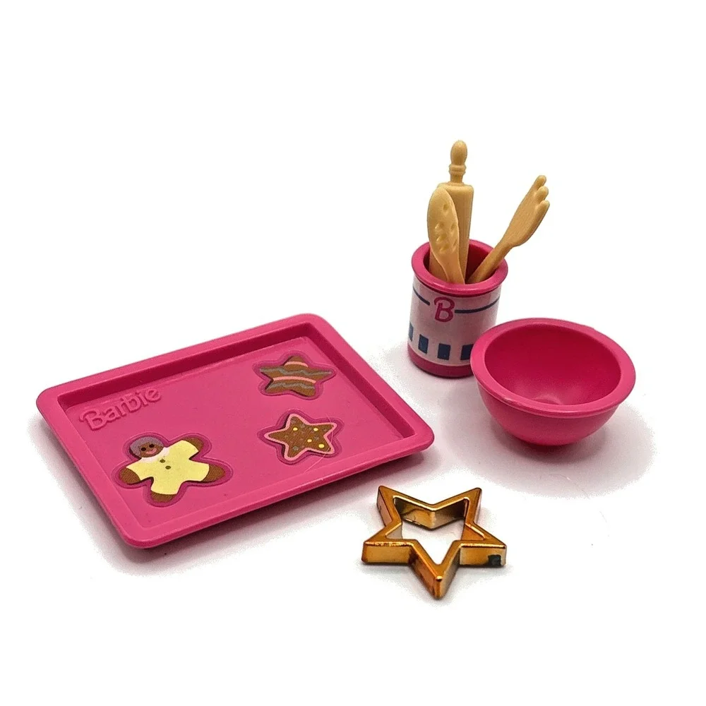 Vintage 90s Mattel Barbie Pretty Treasures Baking Set #14983  Replacement Pieces